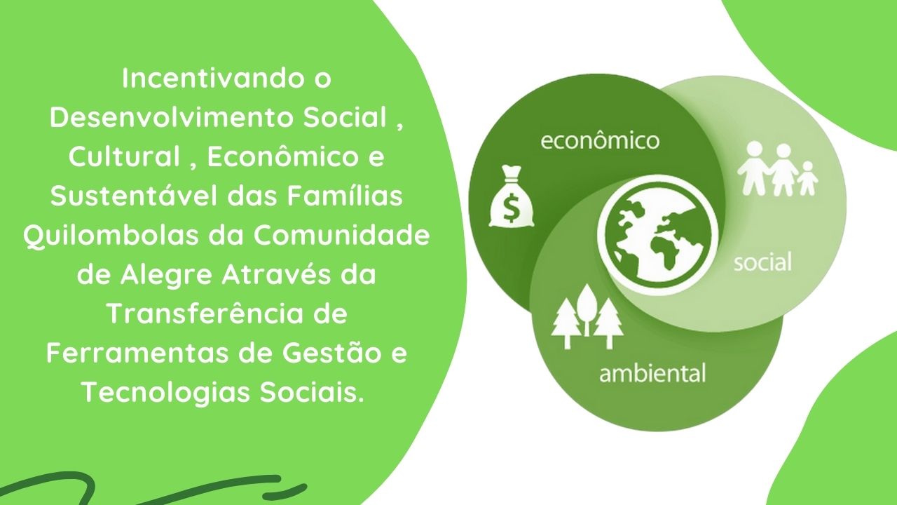 Incentivando o Desenvolvimento Social das Famílias Quilombolas da Comunidade de Alegre