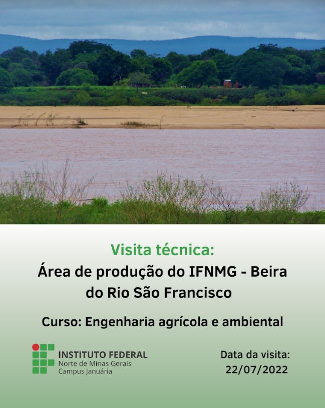 Área de produção do IFNMG – Beira do Rio São Francisco
