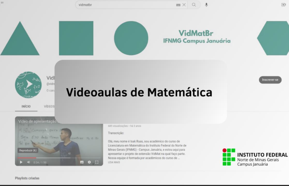 Videoaulas de Matemática